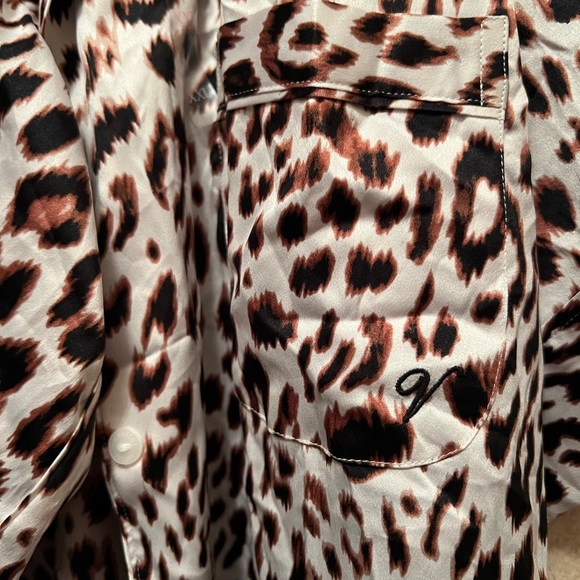 Victorias Secret Leopard 2XL Pajama Set - Picture 2 of 3